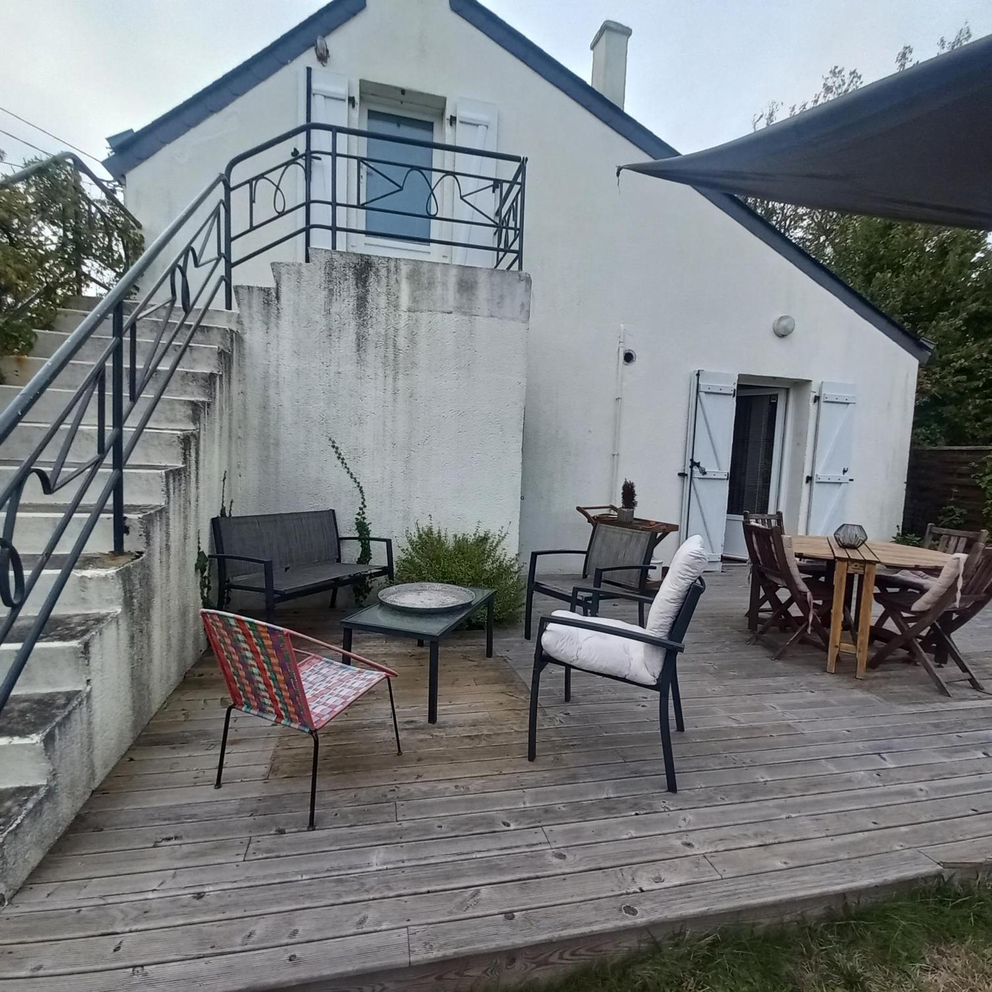 Appartement indépendant Saint-Gildas-de-Rhuys Esterno foto